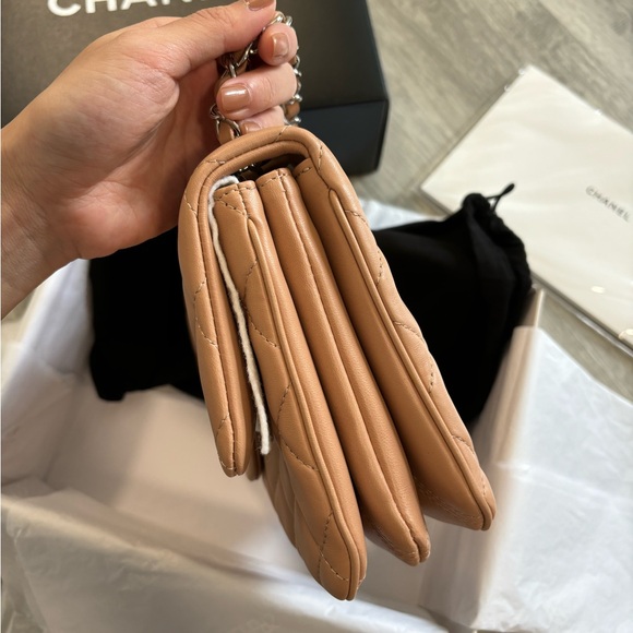 Brand New Chanel Medium Trio Classic Flap Bag - Picture 4 of 11